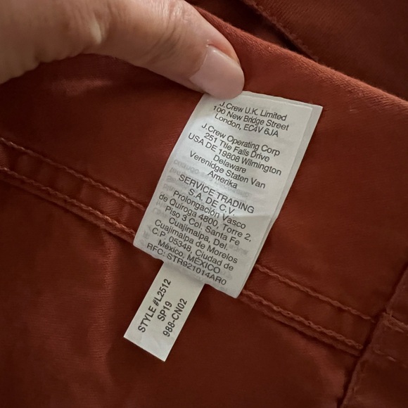 Madewell dispatch military utility jacket in brick/ burnt orange, like new! - Picture 7 of 7